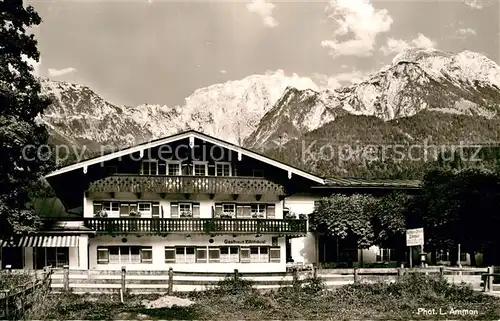 AK / Ansichtskarte Unterstein Schoenau Gasthaus Pension Zillnhaeusl Goell Brett