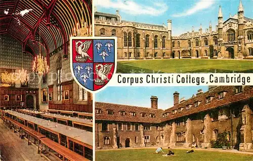 Cambridge Cambridgeshire Corpus Christi College
