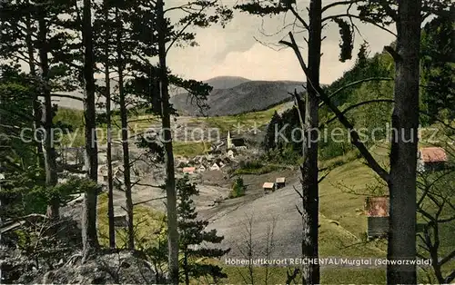 Reichental Blick ins Murgtal Kat. Gernsbach