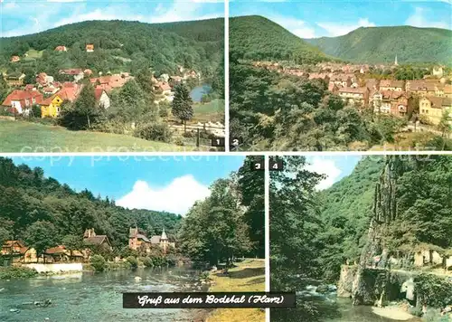 Altenbrak Harz Thale Rosstrappe Treseburg Bodetal Kat. Altenbrak