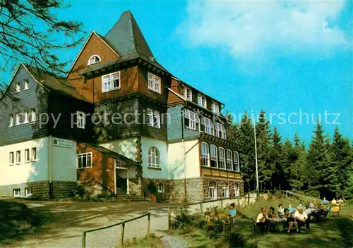 Finsterbergen FDGB Erholungsheim Spiessberghaus am Rennsteig Kat. Finsterbergen Thueringer Wald