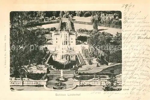 AK / Ansichtskarte Linderhof Ettal Schloss Linderhof Kat. Ettal