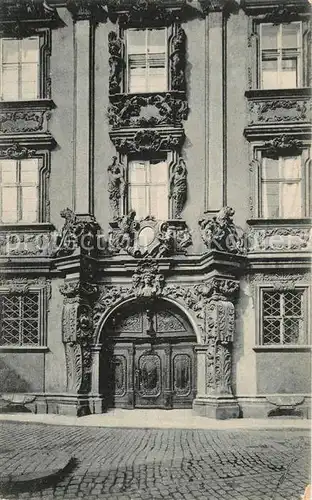 AK / Ansichtskarte Bamberg Portal vom Prellschen Haus Kat. Bamberg