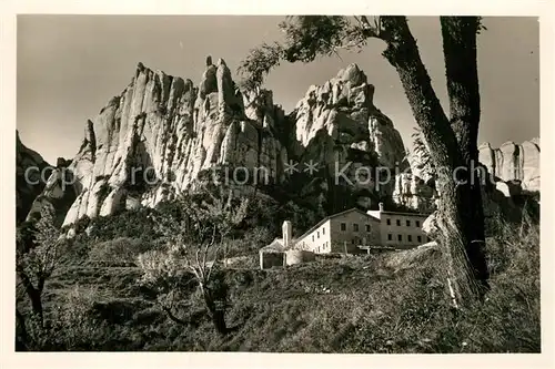 AK / Ansichtskarte Montserrat Kloster Monasterio de Sta Cecilia Kat. Spanien