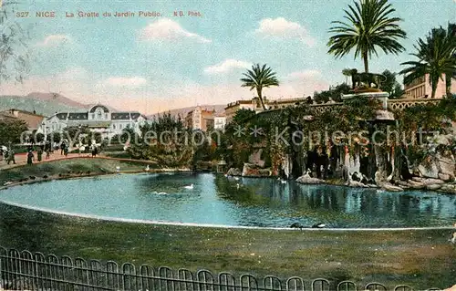 AK / Ansichtskarte Nice Alpes Maritimes La Grotte du Jardin Public Kat. Nice