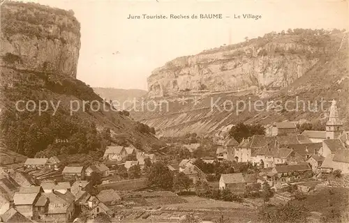 AK / Ansichtskarte Roches de Baume Panorama du village Jura Touriste Kat. Yvonand