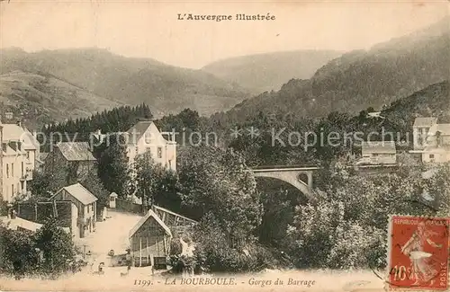 AK / Ansichtskarte La Bourboule Gorges du Barrage Auvergne illustree Kat. La Bourboule