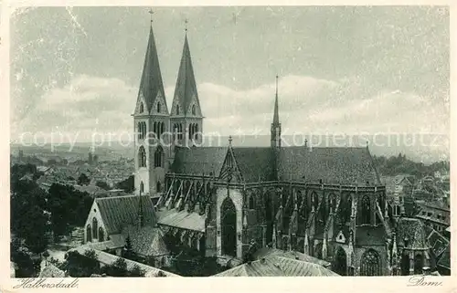 AK / Ansichtskarte Halberstadt Dom Kat. Halberstadt