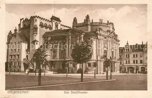 AK / Ansichtskarte Halberstadt Stadttheater Kat. Halberstadt