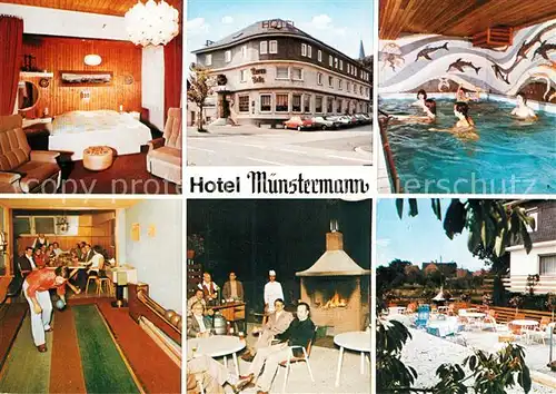 AK / Ansichtskarte Haaren Bueren Hotel Muenstermann Kat. Bad Wuennenberg