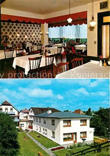 AK / Ansichtskarte Buesum Nordseebad Hotel Pension Siegfried Kat. Buesum