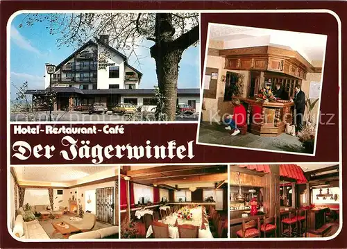 AK / Ansichtskarte Willebadessen Hotel Restaurant Cafe Der Jaegerwinkel Kat. Willebadessen