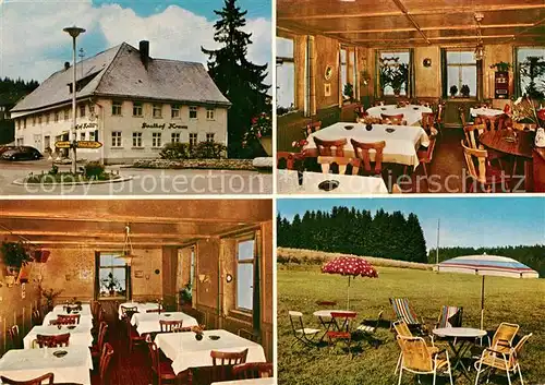 AK / Ansichtskarte Eisenbach Schwarzwald Gasthaus Pension Zum Kreuz Kat. Eisenbach (Hochschwarzwald)