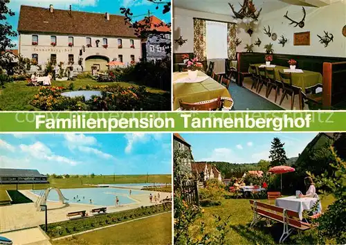 AK / Ansichtskarte Neuses Bundorf Familienpension Tannenberghof Kat. Bundorf