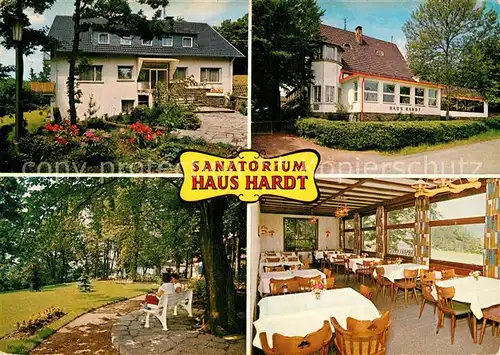 AK / Ansichtskarte Holzem Eifel Sanatorium Haus Hardt Kat. Bad Muenstereifel