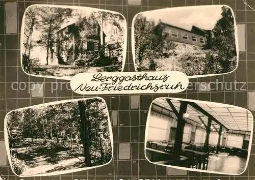 AK / Ansichtskarte Neu Friedrichsruh Berggasthaus Kat. Loessnitz