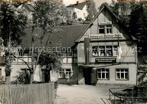 AK / Ansichtskarte Pobershau Gaststaette Huthaus zum Molchner Stolln Kat. Pobershau