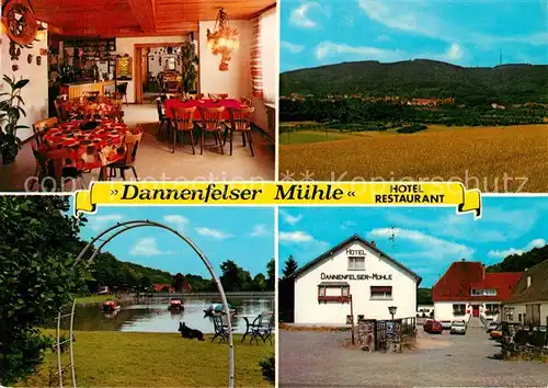 AK / Ansichtskarte Dannenfels Dannenfelser Muehle Hotel Restaurant Kat. Dannenfels