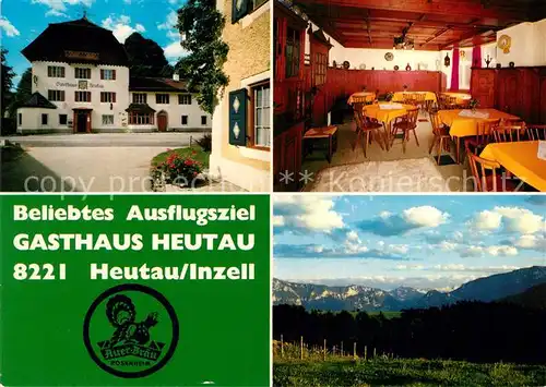AK / Ansichtskarte Heutau Gasthaus Heutau Kat. Siegsdorf