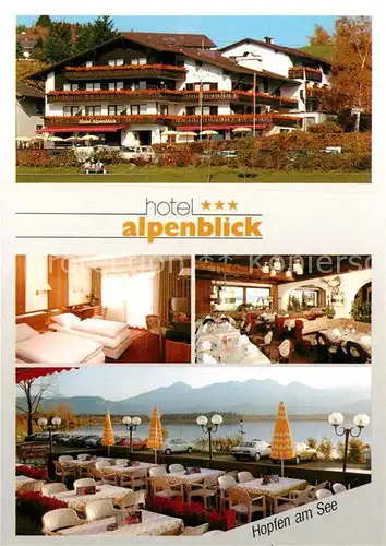 AK / Ansichtskarte Hopfen See Hotel Alpenblick Kat. Fuessen