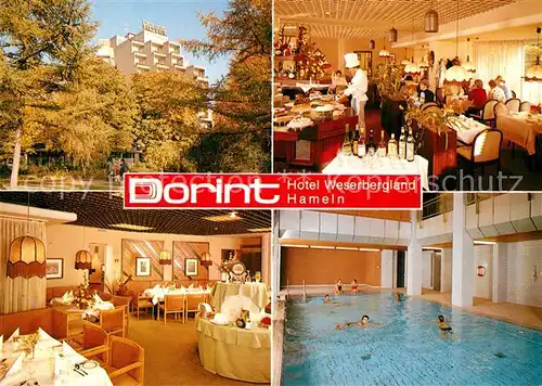 AK / Ansichtskarte Hameln Weser Hotel Dorint