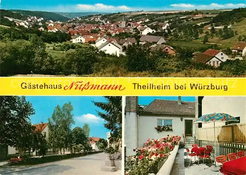 AK / Ansichtskarte Theilheim Gaestehaus Nussmann Kat. Theilheim