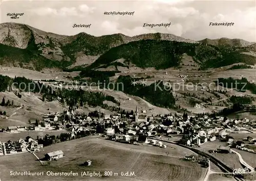 AK / Ansichtskarte Oberstaufen Panorama Hochgrat Kat. Oberstaufen