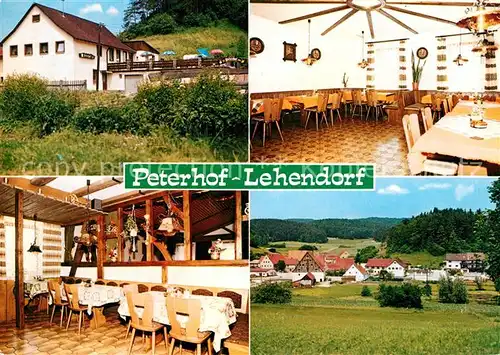 AK / Ansichtskarte Lehendorf Gasthaus Pension Peterhof Kat. Etzelwang