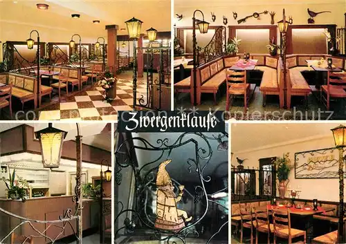 AK / Ansichtskarte Koenigswinter Hotel Restaurant Zwergenklause Kat. Koenigswinter