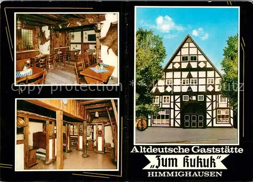 AK / Ansichtskarte Himmighausen Gasthaus Zum Kukuk Kat. Nieheim