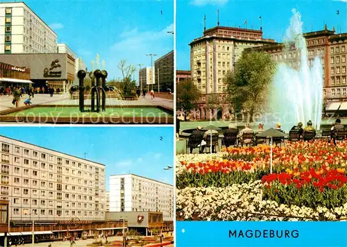 AK / Ansichtskarte Magdeburg Karl Marx Strasse Wilhelm Pieck Allee Kat. Magdeburg