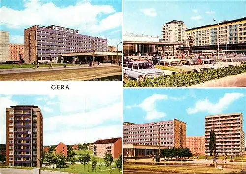 AK / Ansichtskarte Gera Interhotel Gera Platz der Republik Bieblach Kat. Gera