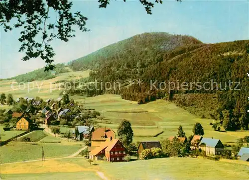 AK / Ansichtskarte Waltersdorf Zittau Panorama mit der Lausche Kat. Grossschoenau Sachsen