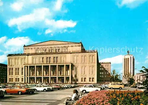 AK / Ansichtskarte Leipzig Opernhaus am Karl Marx Platz Kat. Leipzig