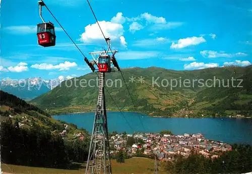 AK / Ansichtskarte Seilbahn Zell am See  Kat. Bahnen