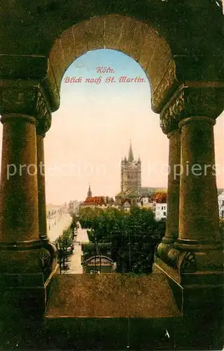 AK / Ansichtskarte Koeln Rhein St. Martin Kat. Koeln