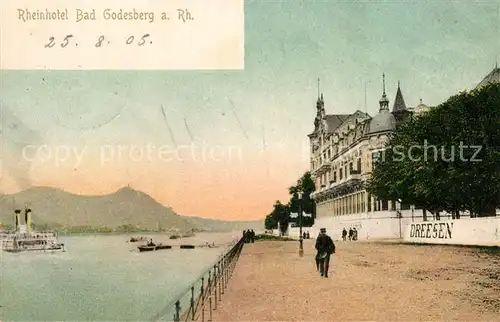 AK / Ansichtskarte Bad Godesberg Rheinhotel Kat. Bonn