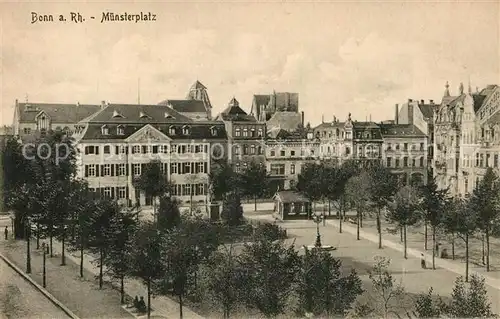 AK / Ansichtskarte Bonn Rhein Muensterplatz Kat. Bonn