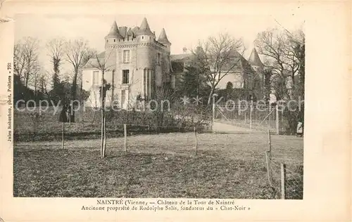 AK / Ansichtskarte Naintre Chateau de la Tour de Naintre Kat. Naintre
