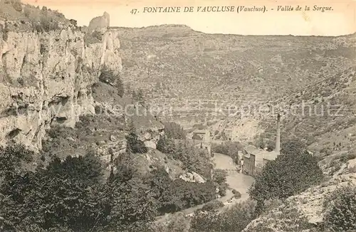 AK / Ansichtskarte Fontaine de Vaucluse Vallee de la Sorgue Kat. Fontaine de Vaucluse