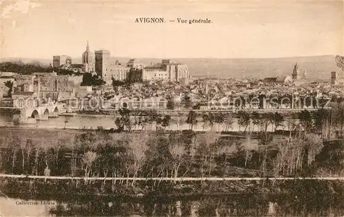 AK / Ansichtskarte Avignon Vaucluse Vue generale Kat. Avignon