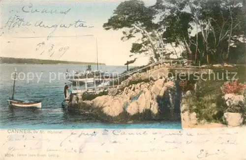 AK / Ansichtskarte Cannes Alpes Maritimes Ile Saint Honorat Kat. Cannes