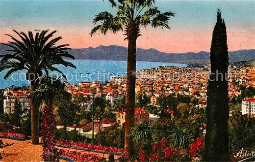 AK / Ansichtskarte Cannes Alpes Maritimes Panorama vu de la Californie Cote d Azur Kat. Cannes