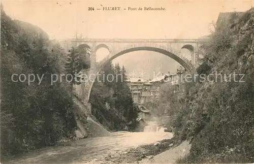 AK / Ansichtskarte Flumet Pont de Bellecombe Kat. Flumet