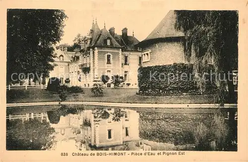 AK / Ansichtskarte Bois Himont Chateau Piece d Eau et Pignon Est Kat. Bois Himont