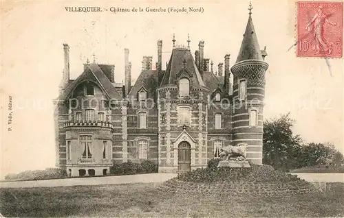 AK / Ansichtskarte Villequier Chateau de la Guerche facade nord Kat. Villequier