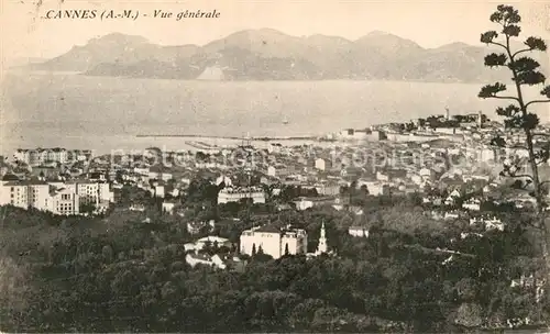 AK / Ansichtskarte Cannes Alpes Maritimes Vue generale Cote d Azur Kat. Cannes