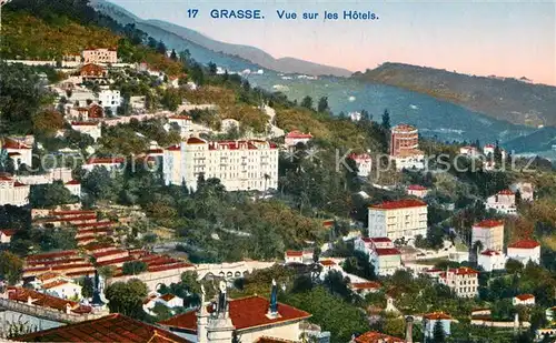 AK / Ansichtskarte Grasse Alpes Maritimes Vur sur les Hotels Kat. Grasse