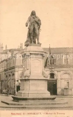 AK / Ansichtskarte Bordeaux Statue de Tourny Monument Kat. Bordeaux