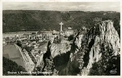 AK / Ansichtskarte Beuron Donautal Petersfelsen Kat. Beuron